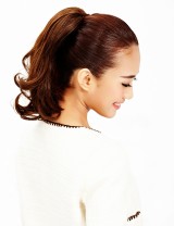 Wigs2you 馬尾 時尚爪夾式馬尾 梨花卷髪馬尾辮子 假髪綁式短卷馬尾蓬松逼真自然WS-5004-CGAM